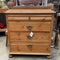 Vintage Baltic Pine Chest of Drawers w/Key