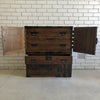 Beautiful Antique Japanese 2 section Tansu Chest