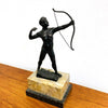 C1900 'The Archer' German Bronze Figure by Ludwig Graefner