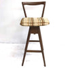 3 Original Cigar leg TH Brown Bar stools