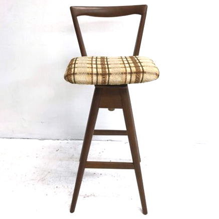 3 Original Cigar leg TH Brown Bar stools