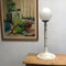 Vintage Art Deco Marble Cream Bakelite Table Lamp