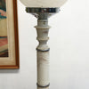 Vintage Art Deco Marble Cream Bakelite Table Lamp