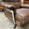 Danish Lowback 1970’s Retro Swivel Armchair