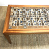 Danish Mid Century Tile Topped Coffee Table