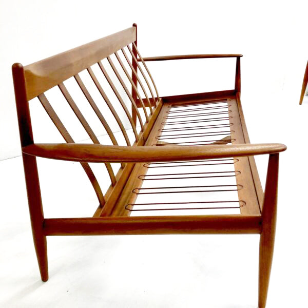 Fully Restored Mid Century Danish Teak Lounge W/UpholsteryFully Restored Mid Century Danish Teak Lounge W/Upholstery