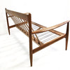 Fully Restored Mid Century Danish Teak Lounge W/Upholstery