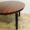 Dutch MCM Brazilian Rosewood Round Extension Table