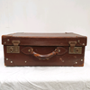 Vintage leather suitcase