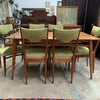 Early 1960’s Mid Century Dining Table & Chairs Suite