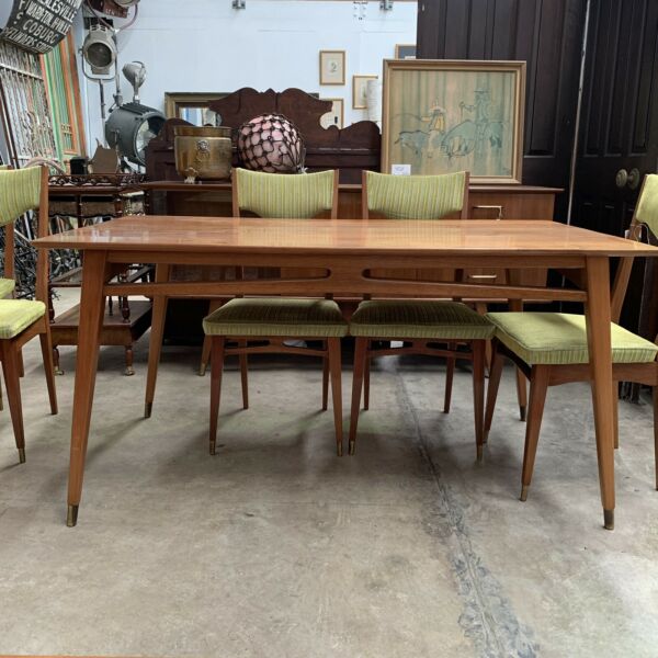 Early 1960’s Mid Century Dining Table & Chairs Suite