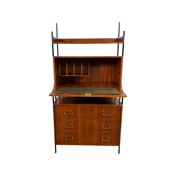 English 1950s Bureau Writing Desk