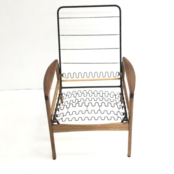 FLER Norse Mid Century Armchair- restored and reupholstered