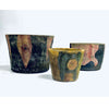 Fabulous 1950s ‘Log Look’ cement pots