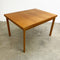 Mid Century Blonde Wood Extension Dining Table