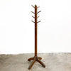 Vintage Wooden Rustic Coat And Hat Stand