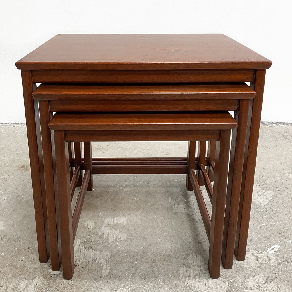 Parker Mid Century Nest Of Three Tables