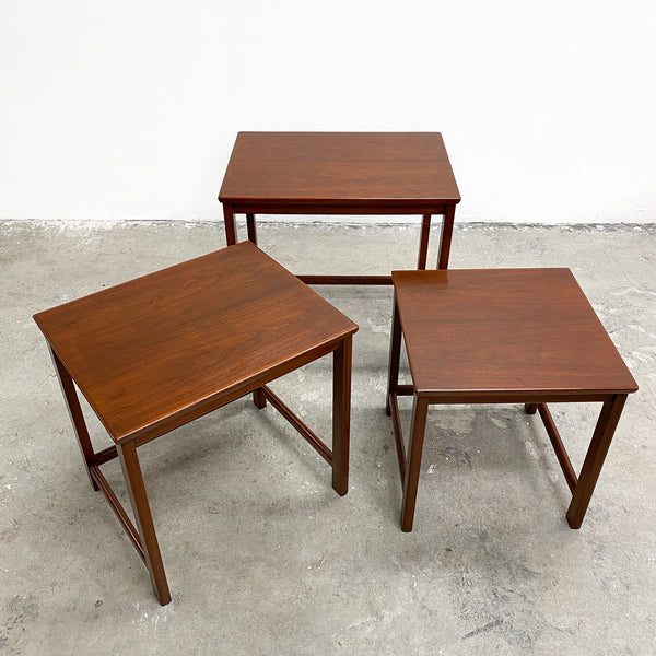 Parker Mid Century Nest Of Three Tables