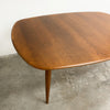 Restored Mid Century Parker Teak Extension Dining Table