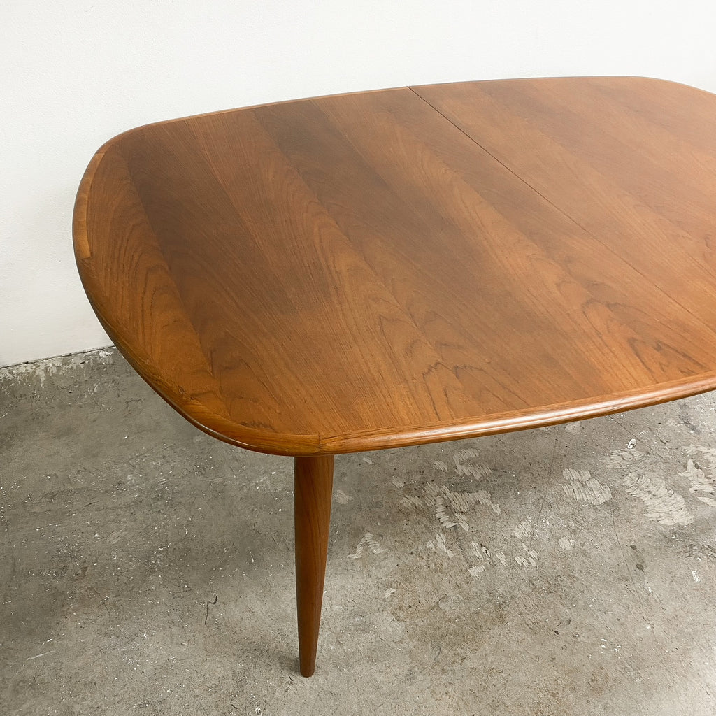 Restored Mid Century Parker Teak Extension Dining Table