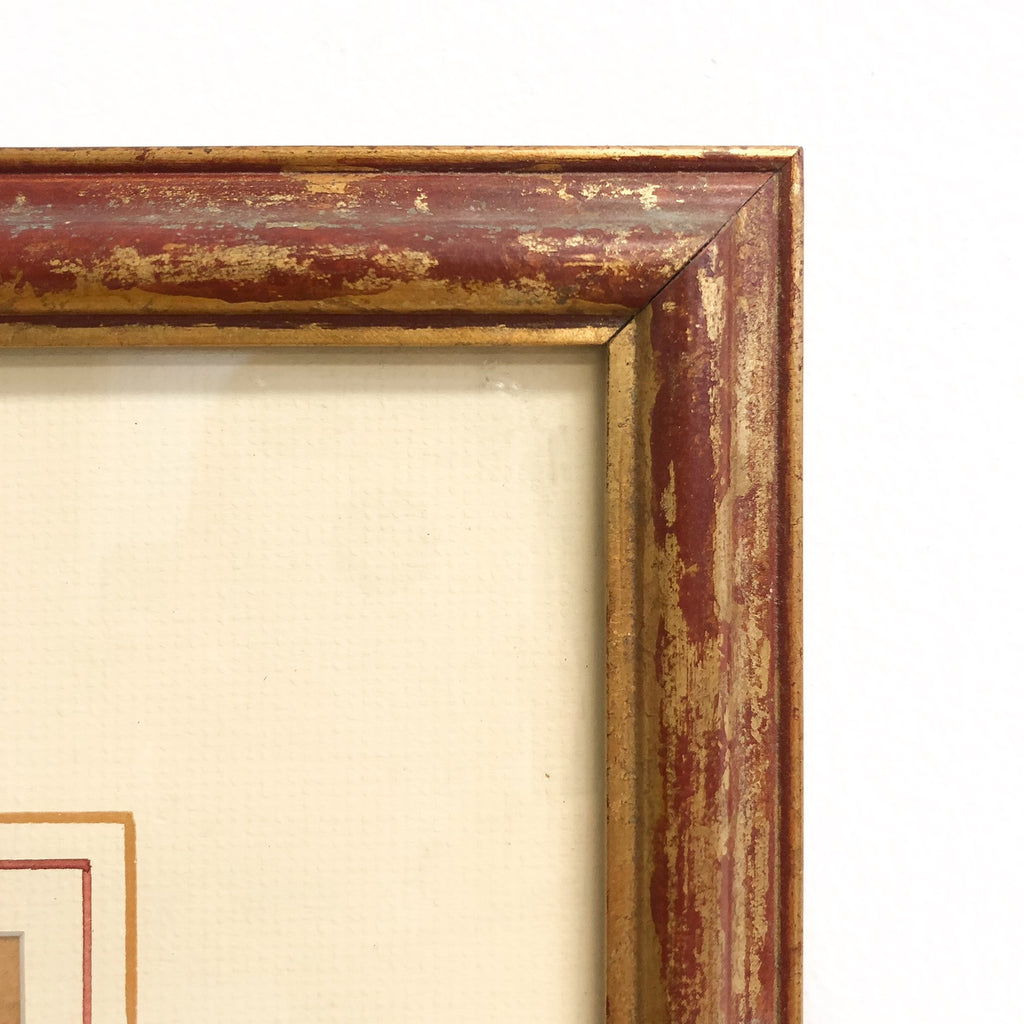 1930s Art Deco Framed French Front Cover