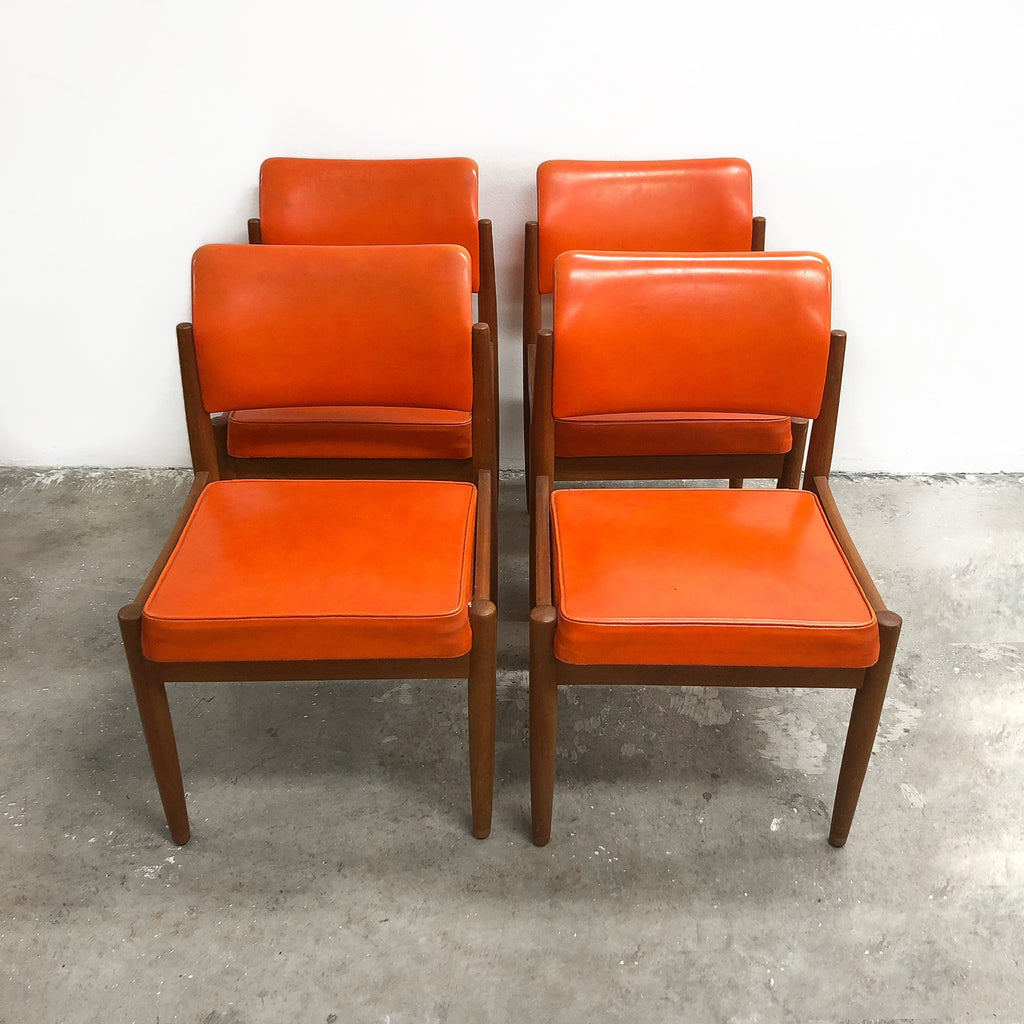 Set of Four Mid Century Teak Chiswell Dining Chairs