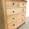 Antique Rustic Danish Baltic Pine Chest of Drawers