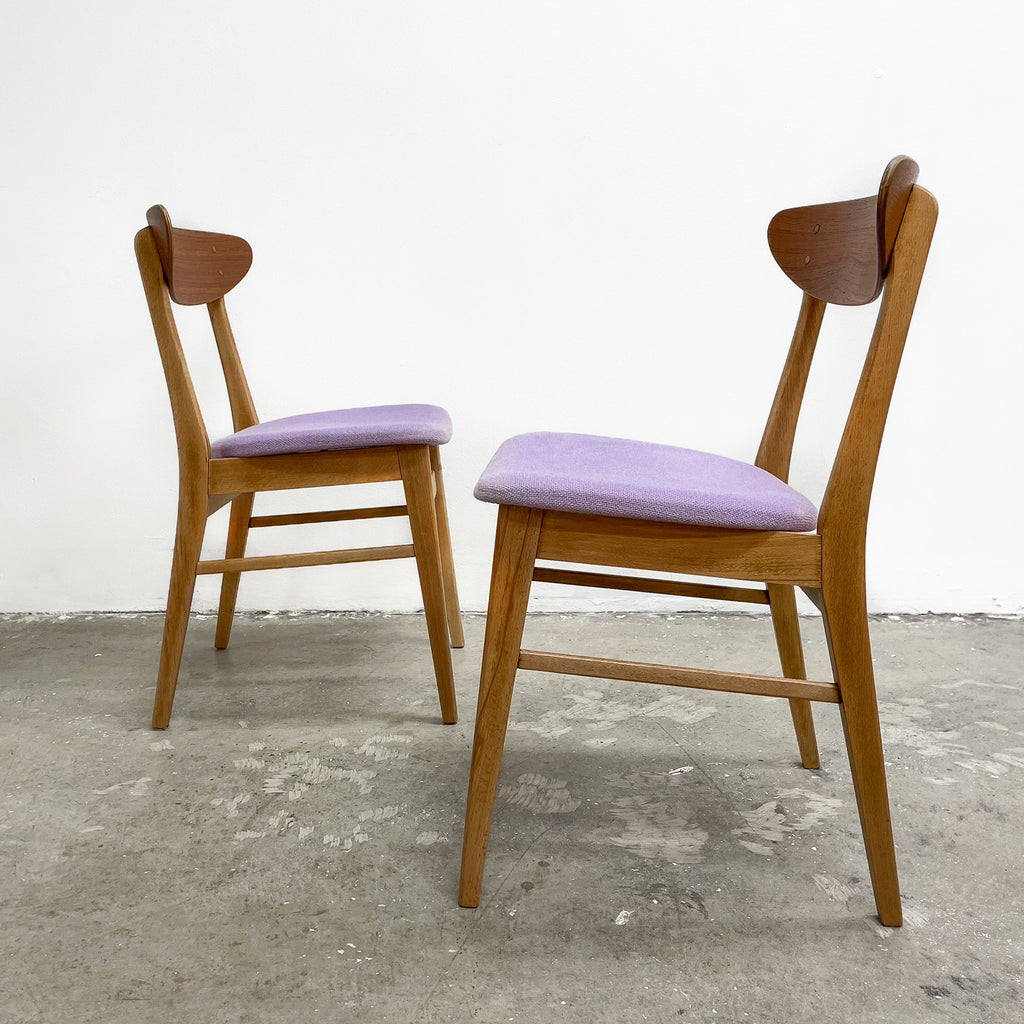 Danish Dining Chairs Stripped Restored Frames