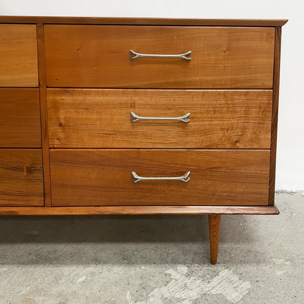 Mid Century Restored Myrtle Chest Of Drawers
