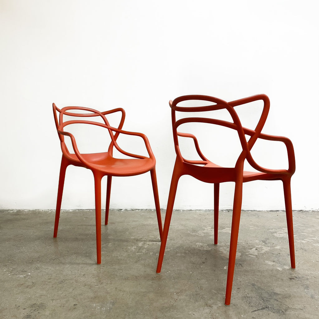 Set Of 4 Kartell 'Masters' Dining Chairs