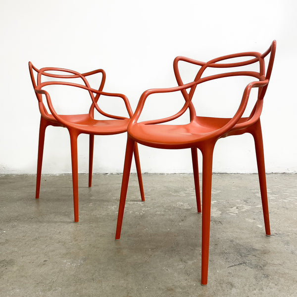 Set Of 4 Kartell 'Masters' Dining Chairs