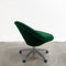 Vintage Dark Emerald Green Velvet Chair