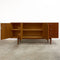 Restored Mid Century Teak Wave Form Handle Chiswell Sideboard Buffet