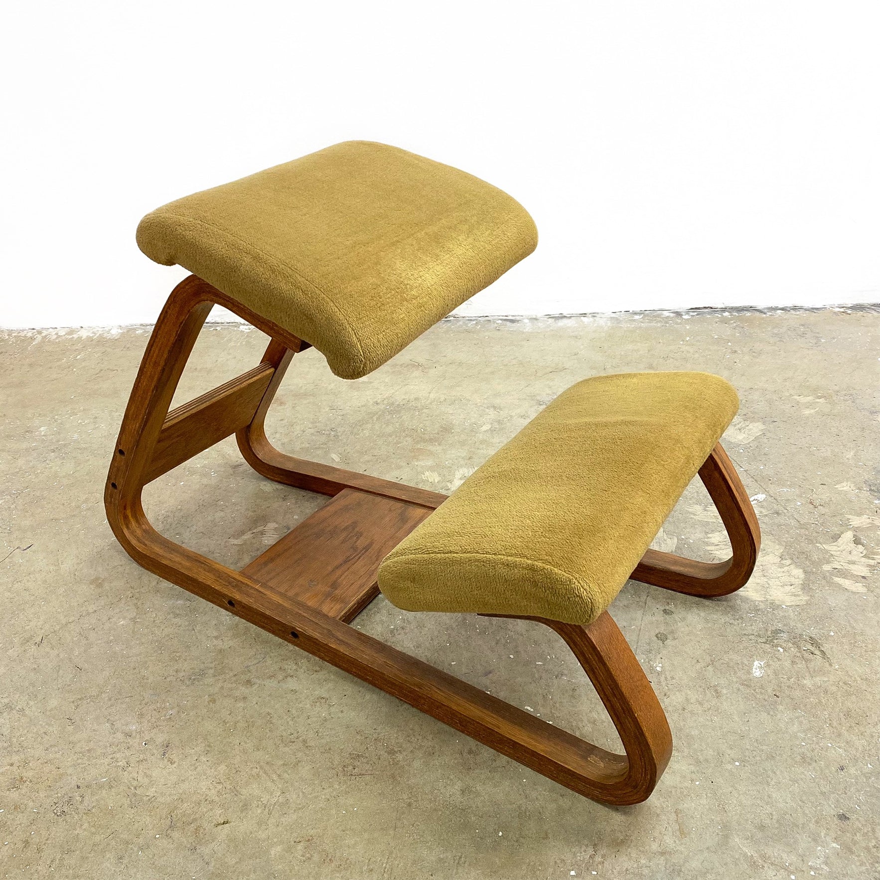 Vintage Ergonomic Chair Original Bentwood Plywood Frame – The Design Ark