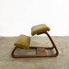 Vintage Ergonomic Chair Original Bentwood Plywood Frame