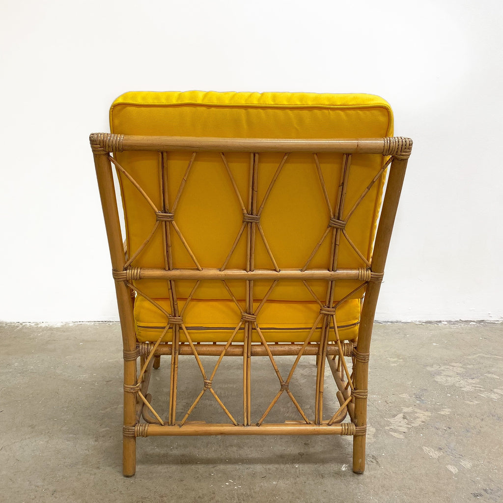 Vintage 3 piece Cane Patio Setting