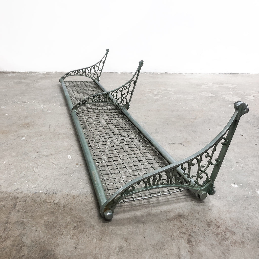 Original Vintage Railway Luggage Rack