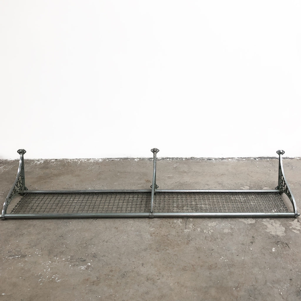 Original Vintage Railway Luggage Rack