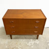 Mid Century Parker Compact Chest of Drawers Dresser