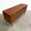 Mid Century 1970s Restored Chest of Drawers Sideboard