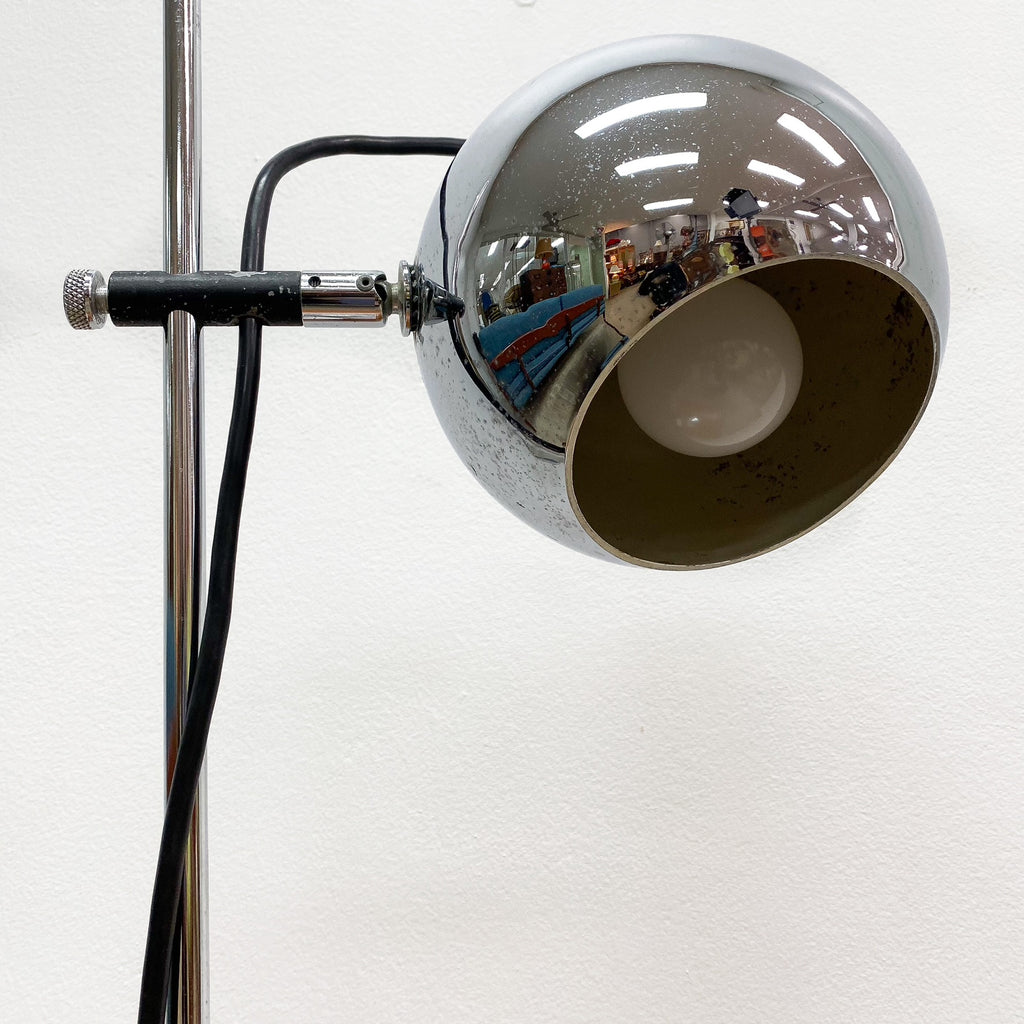 Mid Century 1970s Oslo Chrome Table Lamp