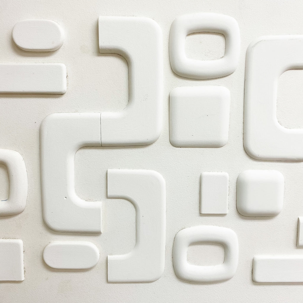 Plaster on Board by Sydney Based Artist Brandi