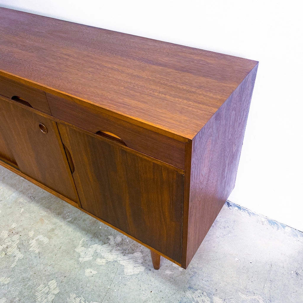 Mid Century Australian Blackwood Wonder Wedge Sideboard