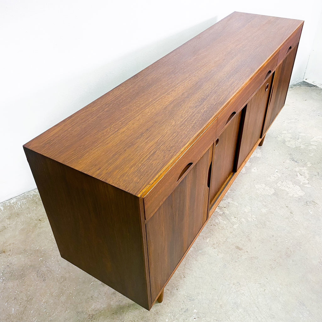 Mid Century Australian Blackwood Wonder Wedge Sideboard