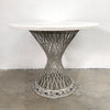 1980s Spun Fibreglass Five Piece Outdoor Setting