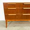 Restored Mid Century 9 Drawer Chest Of Drawers