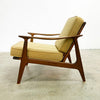 Mid Century Parker Low Back Rattan Armchair