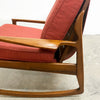 Fler Narvik Mid Century Teak Rocking Chair