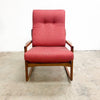 Fler Narvik Mid Century Teak Rocking Chair