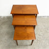 Mid Century Parker Nest Of 3 Tables